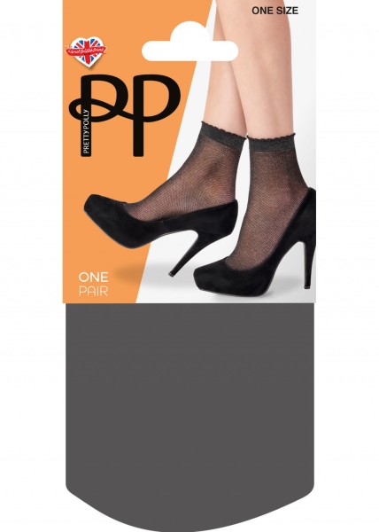 Pretty Polly - Sparkly Mesh Anklet